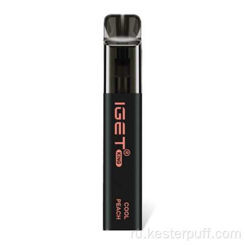 Оригинальный Iget King Ondosable Vape Device Device Iced Grape